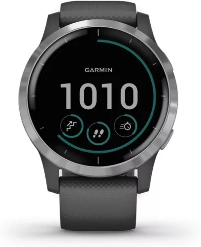 Garmin Vivoactive 4 GPS Smartwatch Shadow Gray Case 45MM (Certified Repaired)