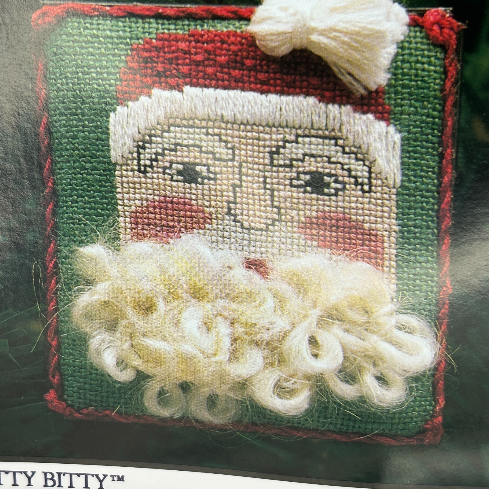 Twisted Threads Cross Stitch Embroidery Needle point Kit "Santa's Beard 1999"