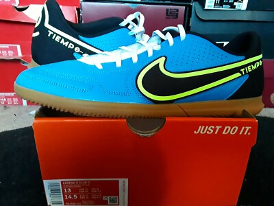 Nike Air Zoom Legend 9 Club IC Indoor Photo Blue Black Lime Glow Gum DA1189  403 | eBay
