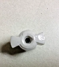 Antique Switch White Small Porcelain Knobs Electrical Device Parts Antique