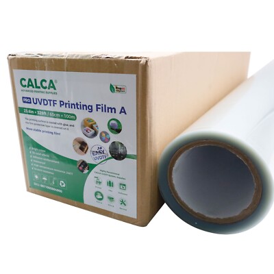 UV DTF Transfer Film Crystal Label Sticker Film A Roll 60cmx100m