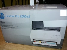 HP ScanJet Pro 2000 S1 Sheet-feed Scanner document pass through USB excellent