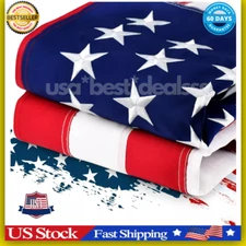 3x5 American Flag USA High Wind Heavy Duty US Flags for Outdoor Durable Made