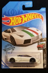2019 Hot Wheels #18 Lamborghini Reventon Roadster White ...