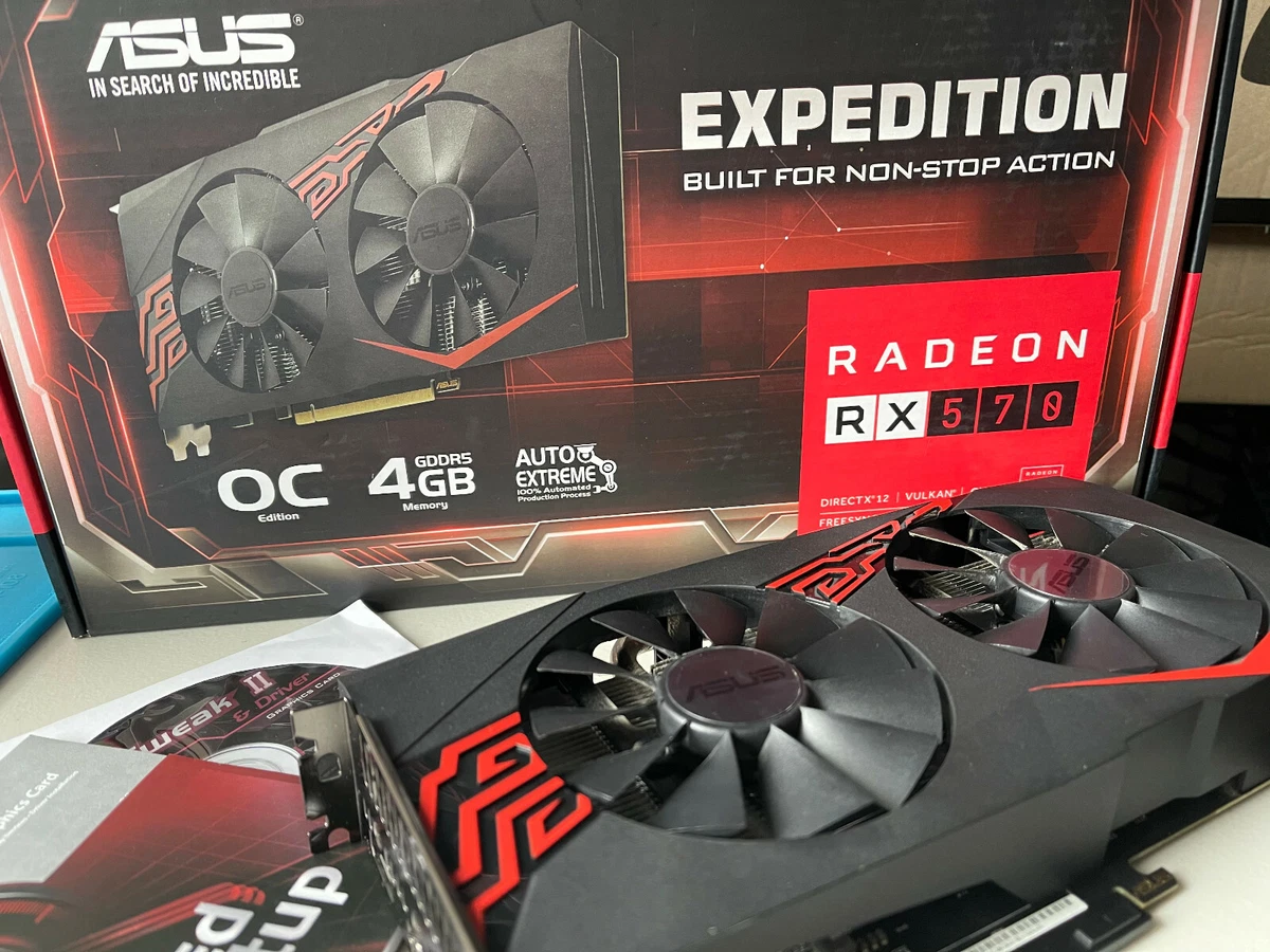 Asus expedition hotsell rx570 oc 4gb