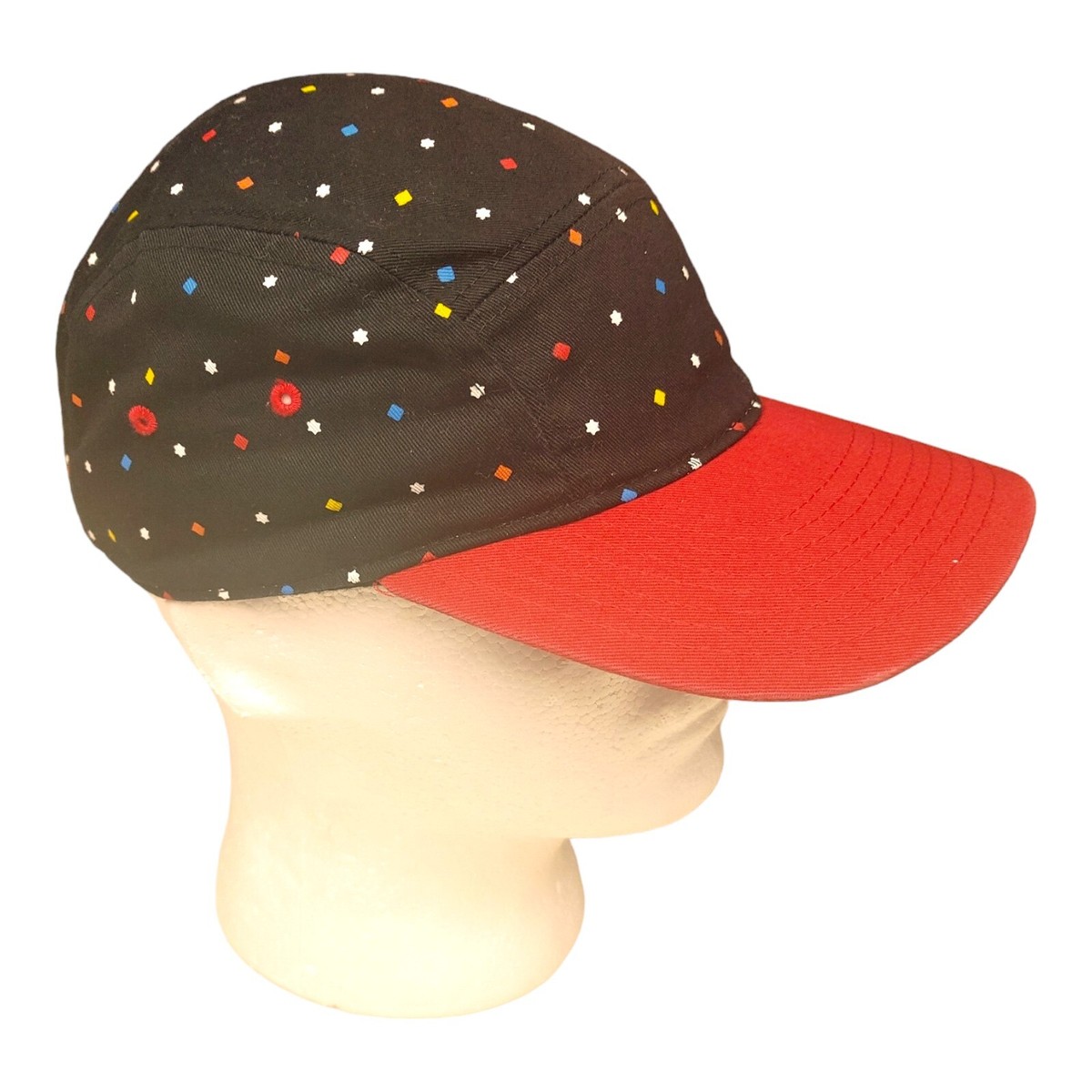 Chic Red and Black Polka Dot Women\'s Hat Woman main image 2