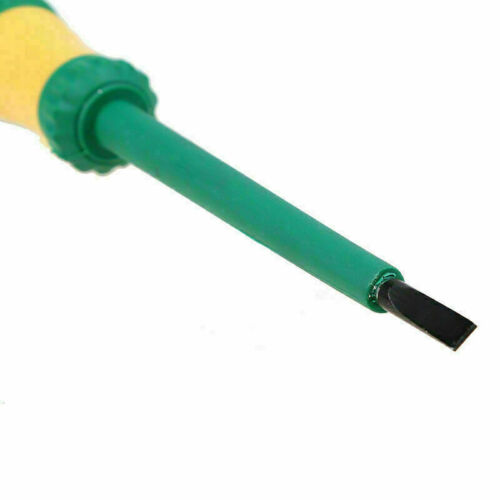 Electrician Insulated Electrical Screwdriver Slotted/Cross Hand Tool Tester DIY - Picture 7 of 18