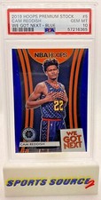 Cam Reddish 2019-20 Panini Hoops Premium Stock We Got Next Blue PSA 10 Hawks