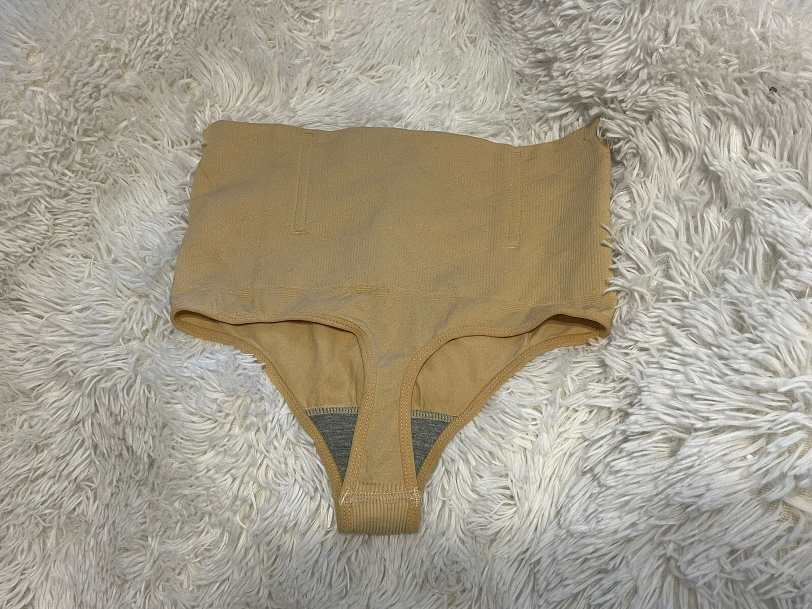 NWT Werena Underwear Thong Tummy Shaper Panty: Beige, Size: Small C