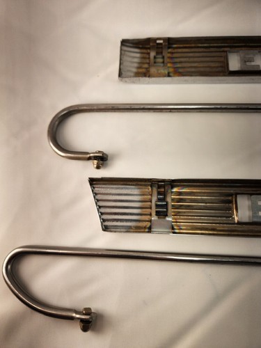 Electrolux XXX Mod 1937/38 30 insignias laterales y rieles deslizantes a juego / Hw - Imagen 3 de 7