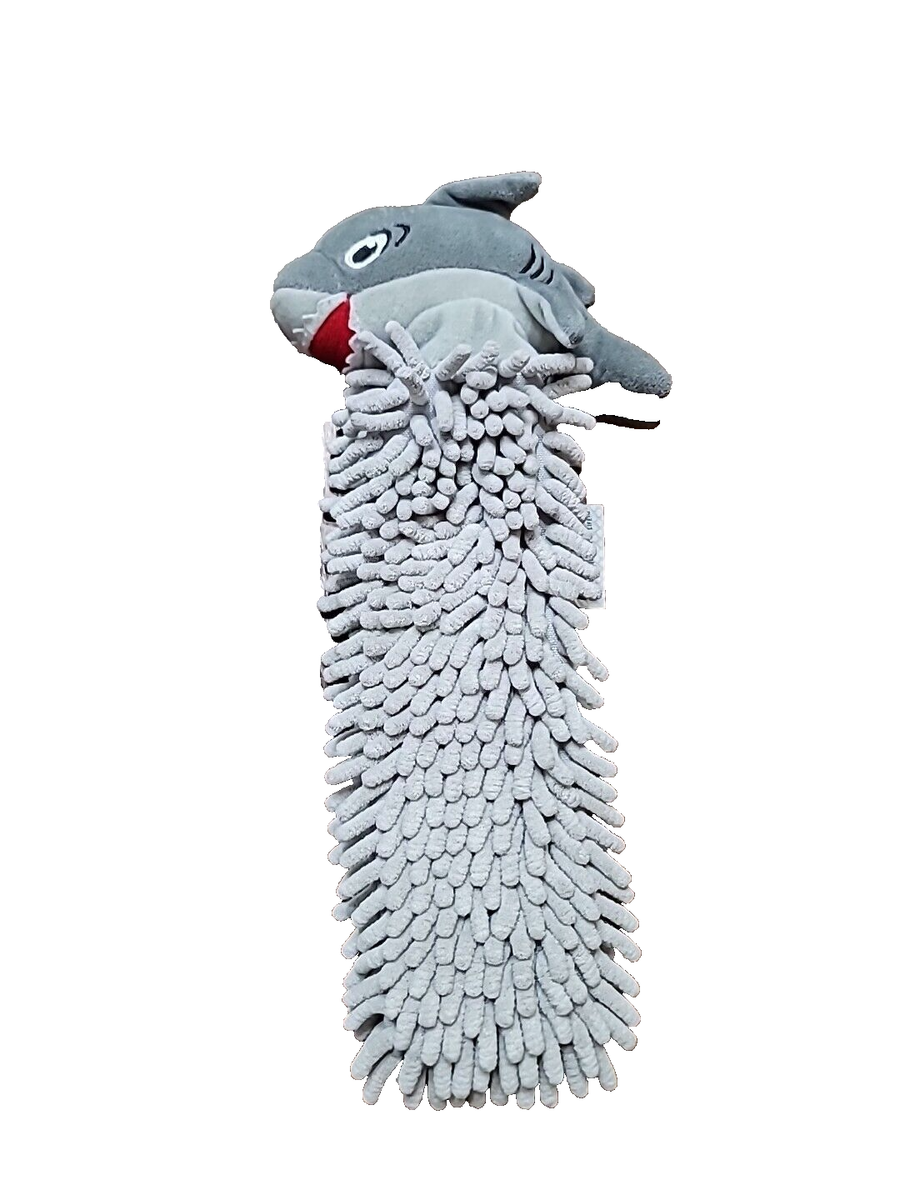 Norwex Kids Pet to Dry Shark Hand Towel Cloth with BACLOCK