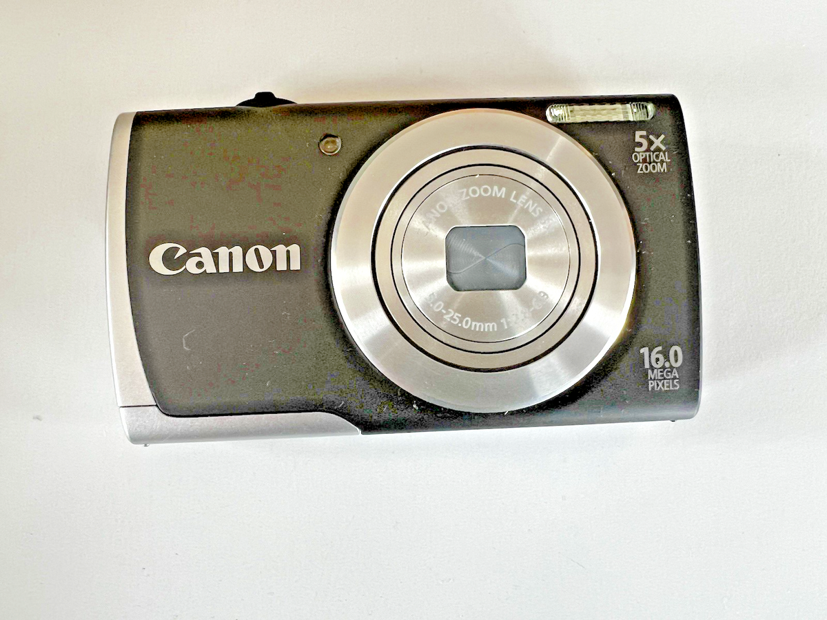 Canon PowerShot A2500 16.0MP Digital Camera - Black for sale
