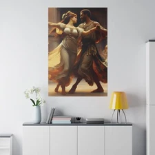 Whispers of the Past, Matte Canvas Painting, Stretched, 0.75"