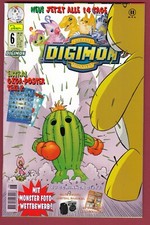 DIGIMON Manga | Nr. 6 | Dino | TOP Z 0- mit allen Beilagen Komplett