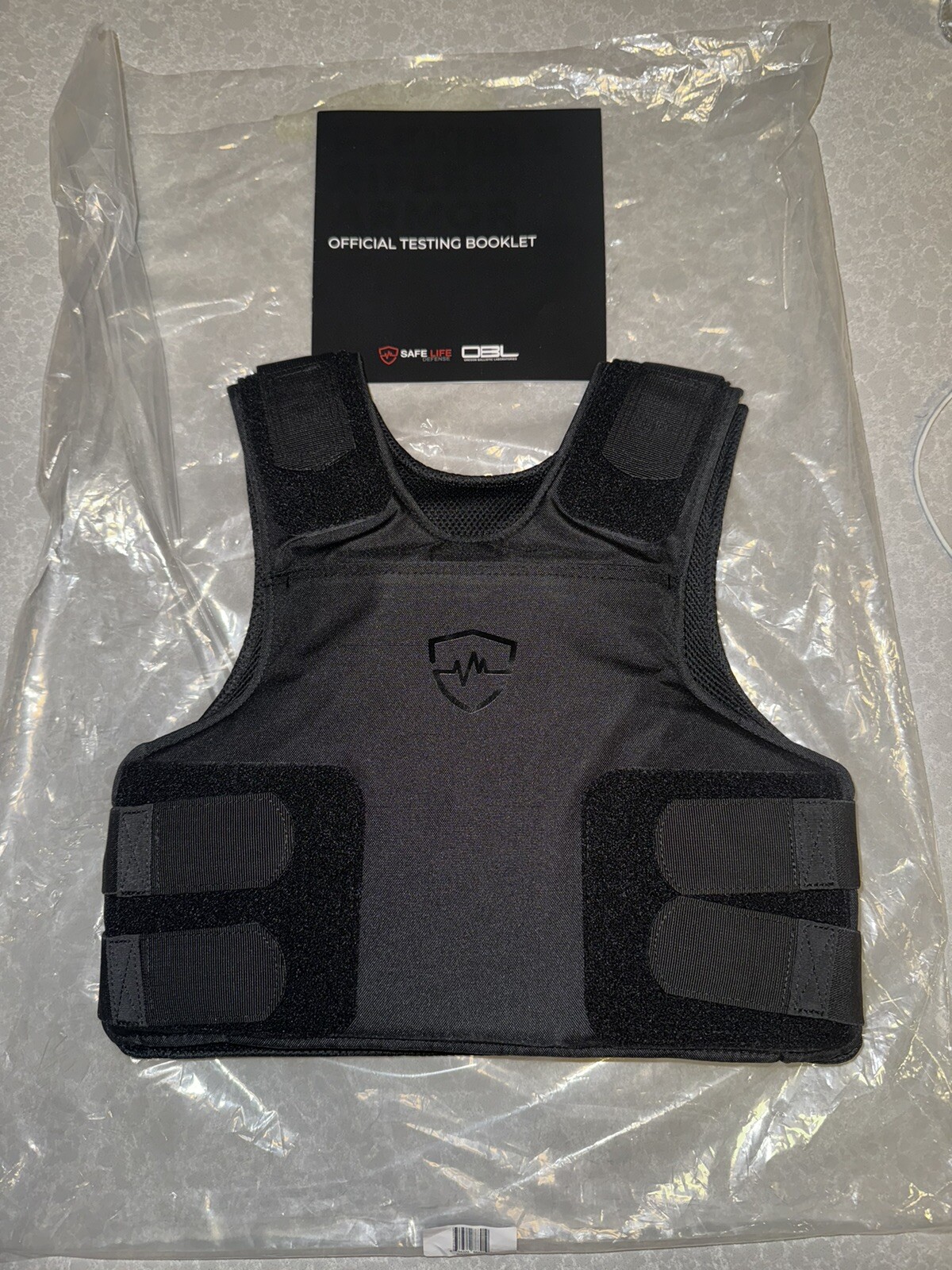 Safelife Defense Concealable Flexible Rifle Armor (FRAS) Size 3XS eBay