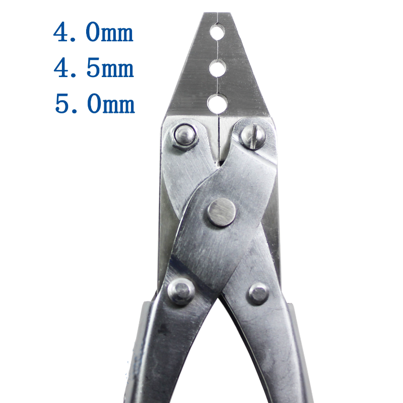 Parallel Action 3 Hole Swedging Pliers Saxophone Woodwind Repair Tool Heavy Duty