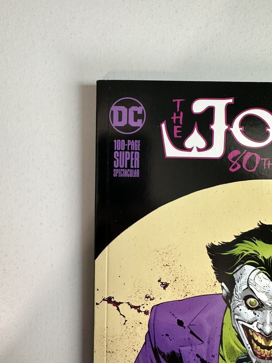THE JOKER 80th Anniversary DC COMICS 100 Page Issue BLOODY CROWBAR