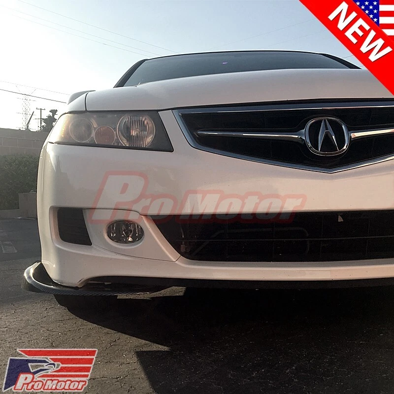 Universal Front Bumper Lip Chin Skirt Spoiler Splitter Canard Diffuser Winglet - Image 3 of 4