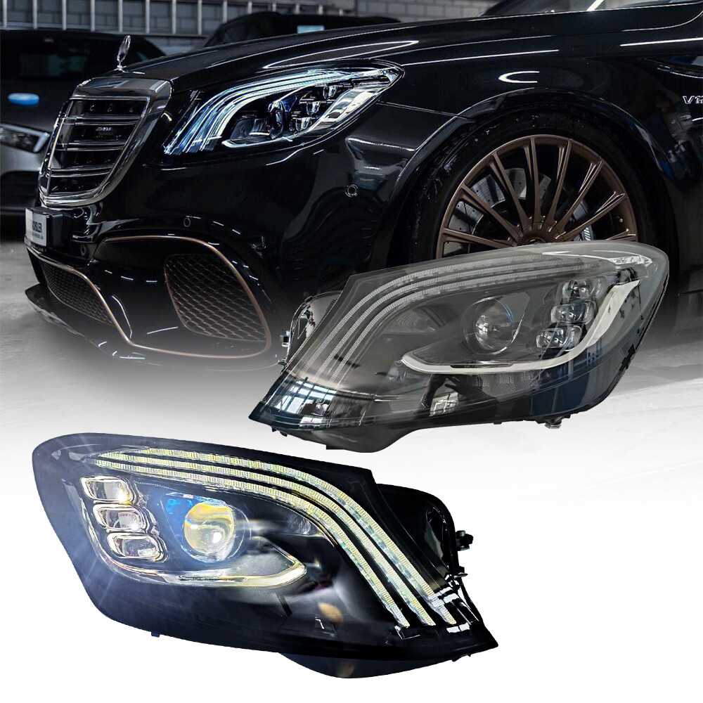 For 2014-2017 Mercedes-Benz S-Class W222 Upgrade LED Headlights