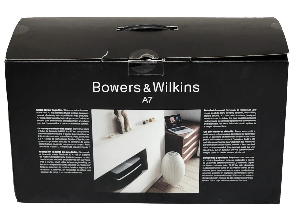 【電源入らず】Bowers & Wilkins A7 ワイヤレススピーカー 3601-271-