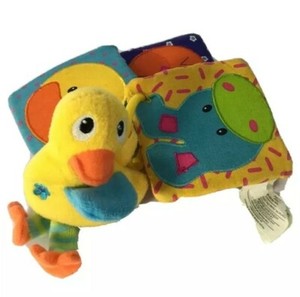 Earlyears Activity Baby Toy Infant Cloth Book Toys Early Development Soft Animal
