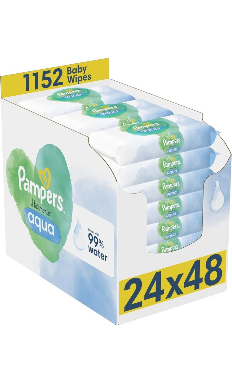 Natural Clean 1152 Pampers Wipes Diaper Wipes Member's Mark