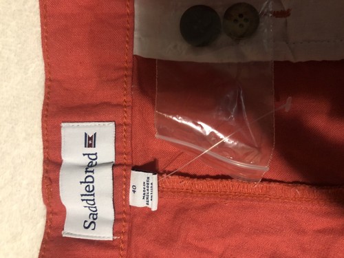 SADDLEBRED SHORTS SIZE 40W COMFORT FLEX MEN INSEAM 7” FLAT FRONT SHORTS. NWT - Picture 4 of 13