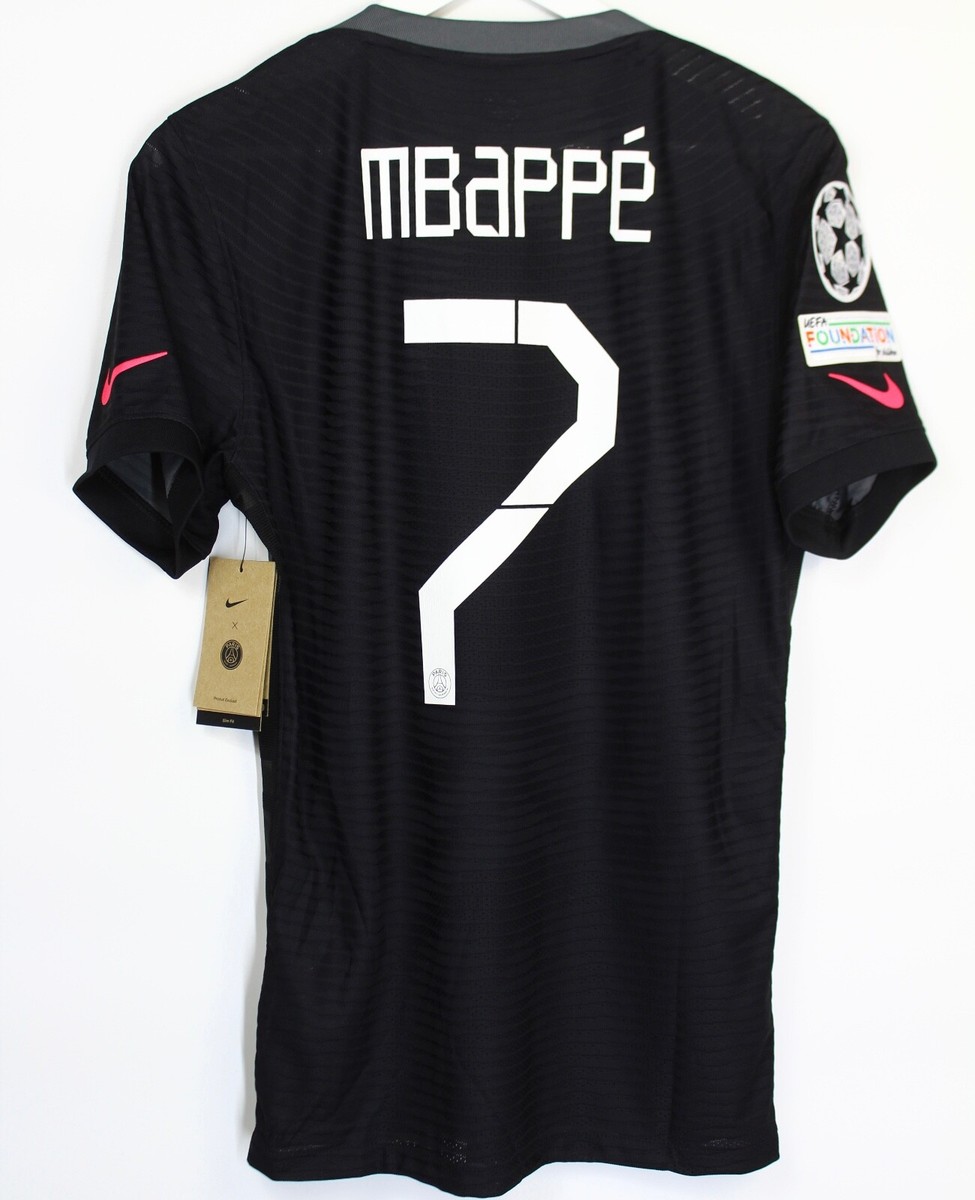 PSG PARIS SAINT GERMAIN 2021 2022 THIRD UCL SHIRT JERSEY #7