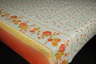 Wipe Clean Tablecloth Cover Oilcloth Vinyl Wipeable 200 cm x 140 cm Rectangle