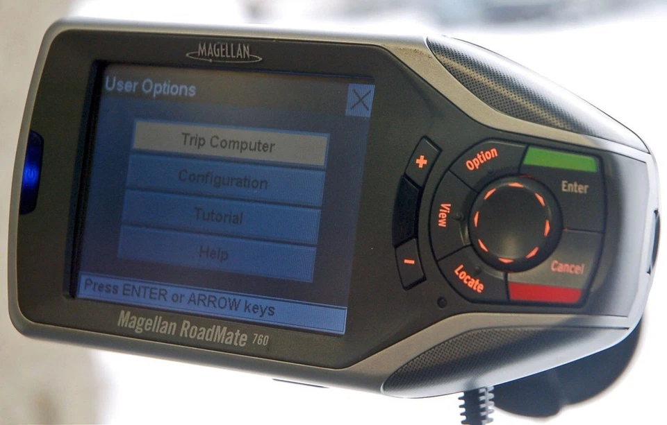 Magellan RoadMate 760 Car Portable GPS Navigator UNIT ONLY US Canada PR Maps SEE - Image 2 of 3