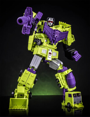 【開封済】MS-TOYS デバスター似　MS-B38A〜B42Aセット Magic Square toys Devastator MS-B37A & 38A MS-B39A & B40A MS