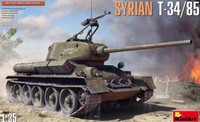 Miniart 37075 1/35 Scale Syrian T-34/85 Model Kit