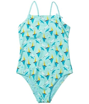 Vilebrequin Kids L77422 Boats on the Water One-Piece Swimsuit Girl's Size 10