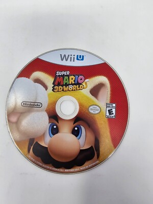 Super Mario 3D World (Nintendo Wii U, 2013) WiiU - Disc Only - Tested & Working