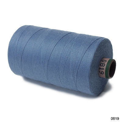 Amann 100% Polyester Core-Spun Sewing Thread  Sabac 80 1000M Color 0819 Sky Blue