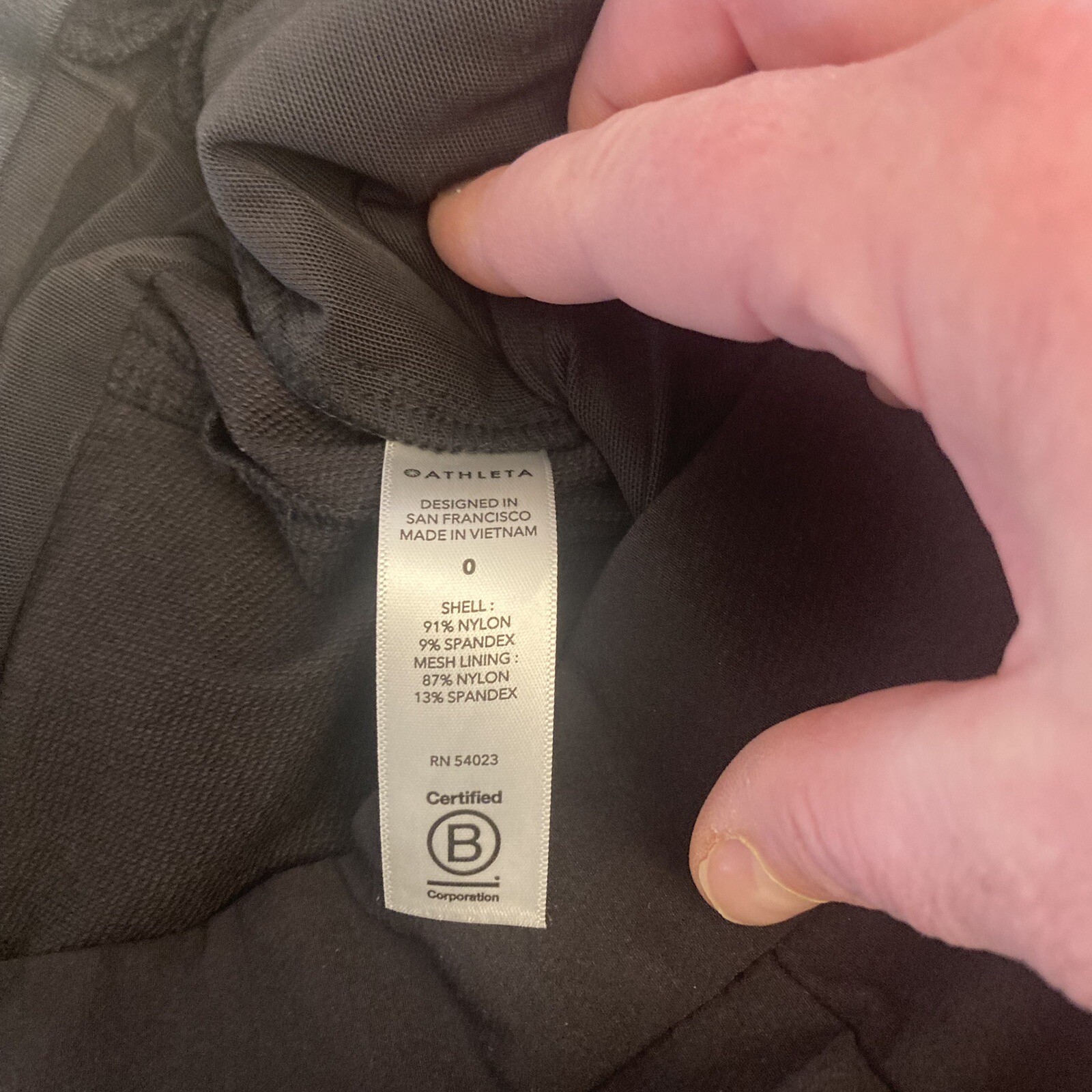 Athleta Pants Womens 0 Wander Stash Skinny Black Nylon Blend Work eBay