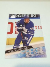 2020-21 Upper Deck Extended Young Guns Clear Cut Mikko Lehtonen Rookie leafs