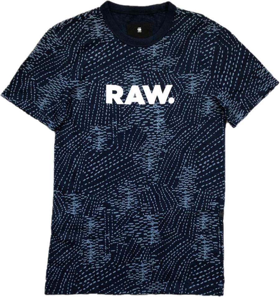 G-STAR RAW MENS T SHIRT CLASSIC BOUND NAVY ABSTRACT PRINT T SHIRT XS-3XL  (B10) | eBay UK