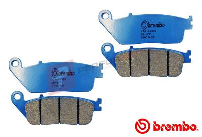 Brembo CC Kompletter Satz Straßenbremsbeläge vorne passt für Honda CB400 Super Four 1992-1995