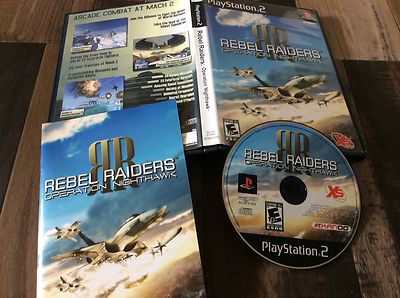 Rebel Raiders: Operation Nighthawk (Sony PlayStation 2, 2006) Used Free Shipping