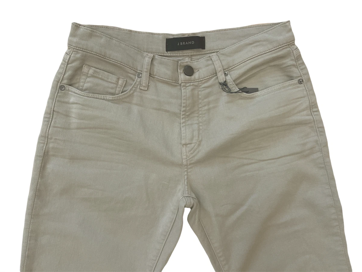 J BRAND Mens Straight Fit Jeans Kane Solid Khaki Size 32W 240916T216