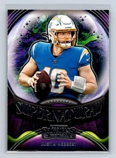 2021 Panini Contenders Justin Herbert Supernatural SN-JHE