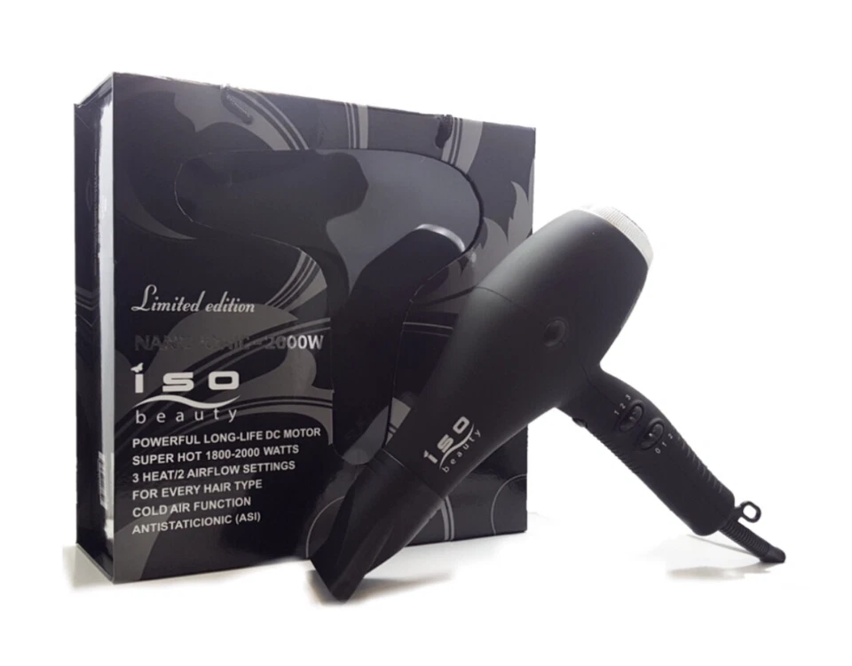 💋 Secador de pelo Iso Beauty nano iónico-2000w edición limitada 💋 Foto 2 de 4