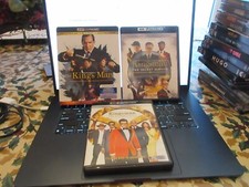 The King's Man/secret service/golden circle 4K Ultra HD  Blu-ray LOT BOX SHIP