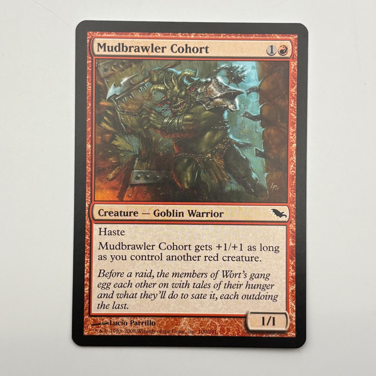 Mudbrawler Cohort 100 Common Shadowmoor Magic: The Gathering Near Mint