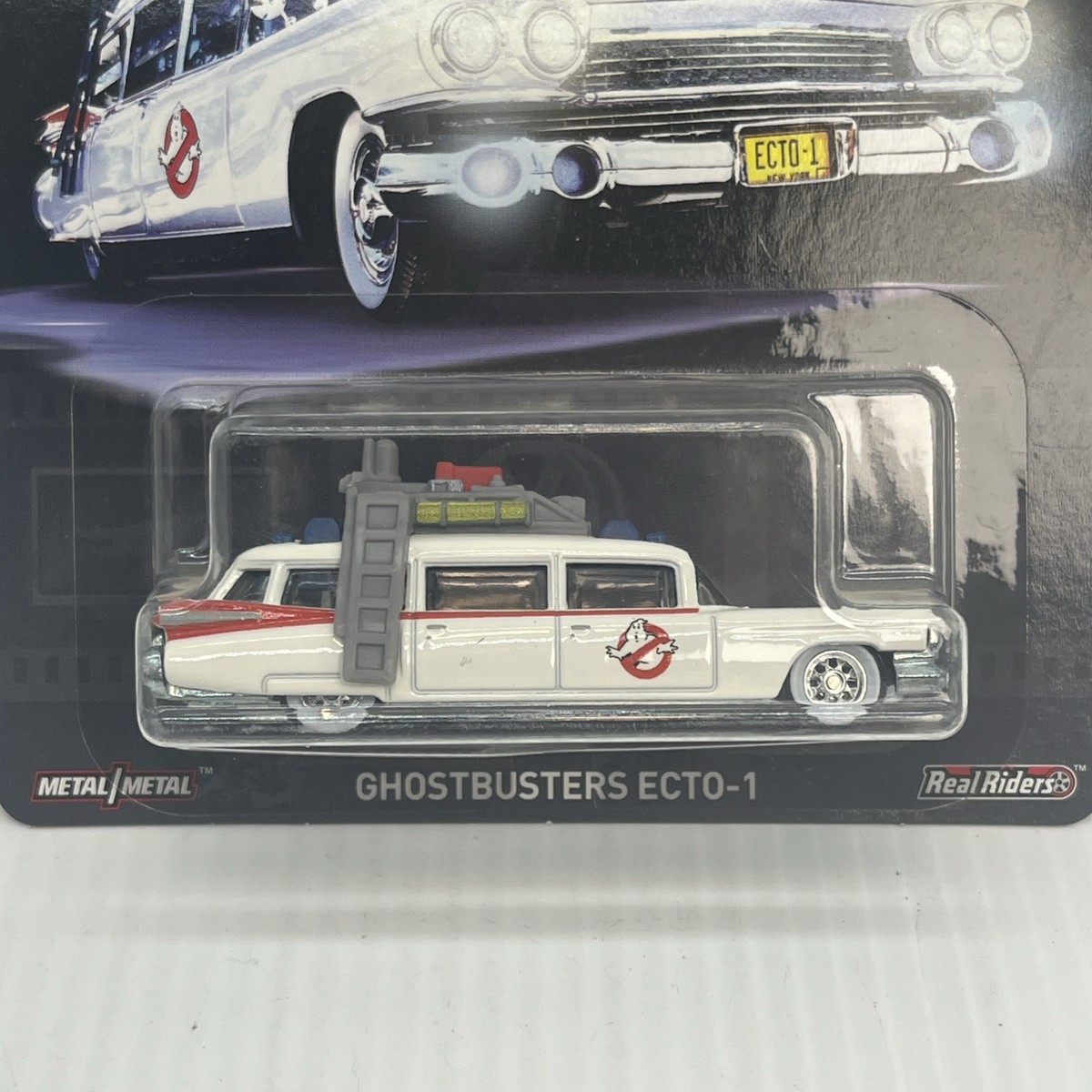 Hot Wheels Premium Ghostbusters ECTO 1 1/64 Real Rider Model Kit