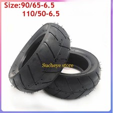 11 Inch 90/65-6.5 Front Vacuum Tire 110/50-6.5 Rear Thickened Tubeless Tyre