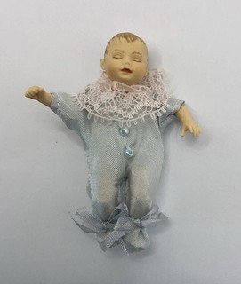 Dolls House Sleeping Baby By ‘Heidi Ott’ (BOU/02)