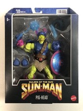 Mattel Master of the Universe Masterverse Pig Head He-Man Sun-Man Action Figure