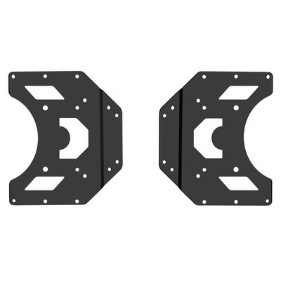 Black VESA Conversion Plate Adapter 75 mm 100 mm To 200x200 200x300 200x400